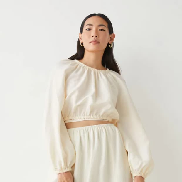 앤아더스토리즈 스트랩 블라우스 / 여성 블라우스/ 여자 블라우스 