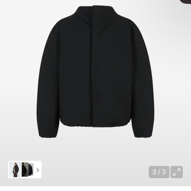 (구매/s) 아모멘토 타페타 패디드 레글런 점퍼 taffeta 패딩