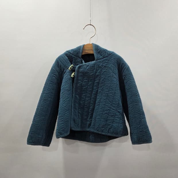 봉통 키즈 코듀로이 누빔 후드 자켓 2