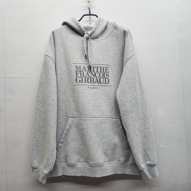 마리떼 프랑소와저버 빅로고 후드티 2XL