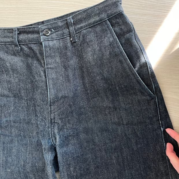 ptry nonwashed 데님 (소킹 완)