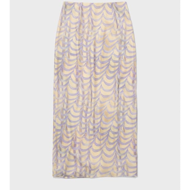 누아누 -  Pumila Long Skirt_Lavender