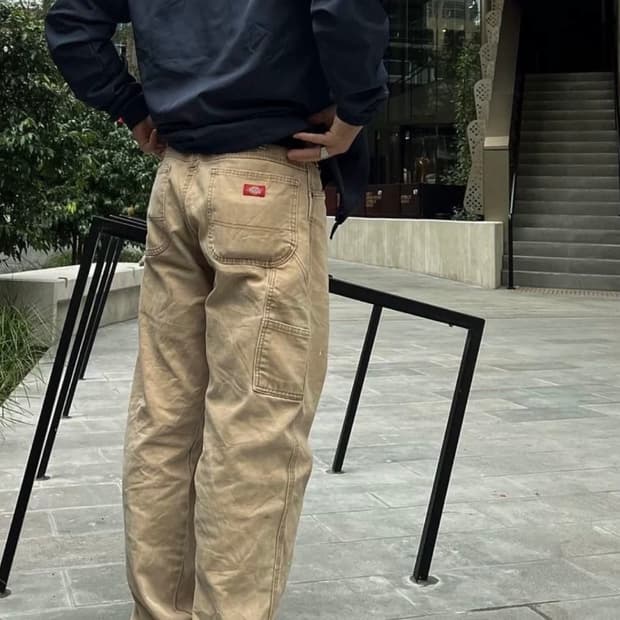 디키즈 빈티지 카펜터 싱글니 팬츠