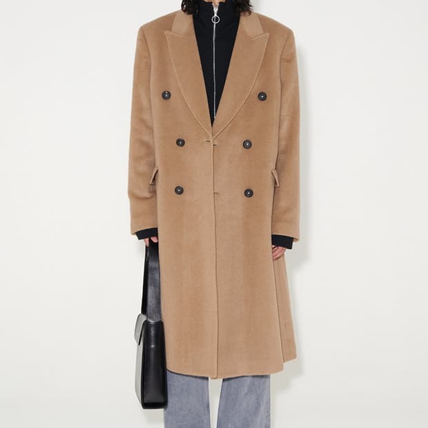 (50) 아워레가시 웨일코트 카멜 헤어리 울