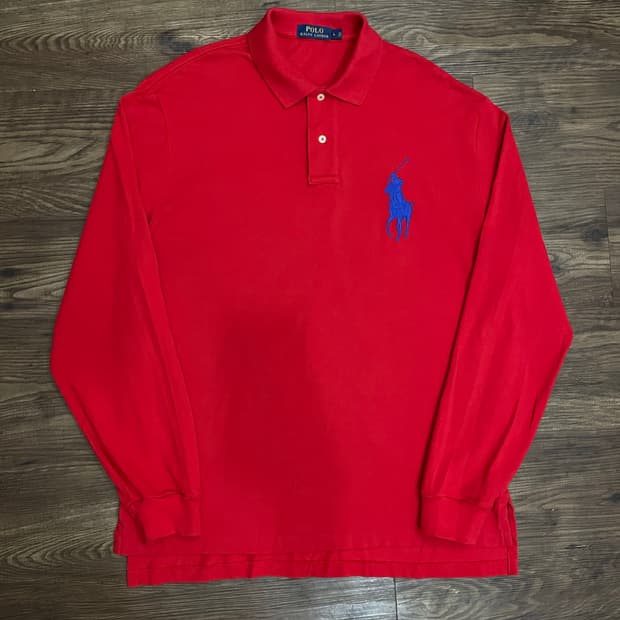 폴로 랄프로렌 빅포니 PK 카라티 레드