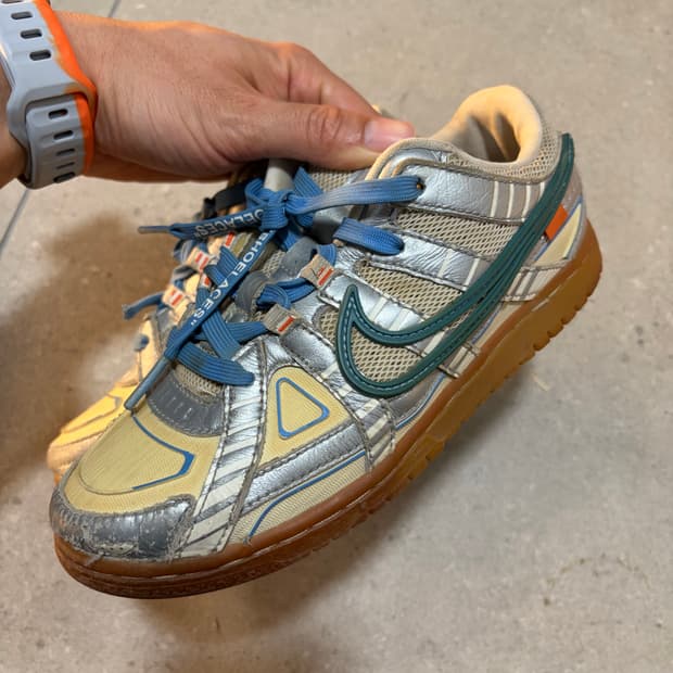 (키즈)나이키 에어 러버 덩크 X 오프화이트