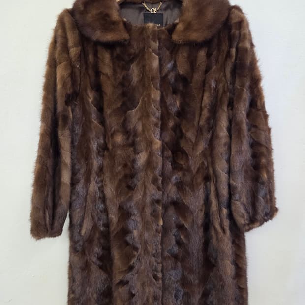 크로커다일 레이디 밍크 코트