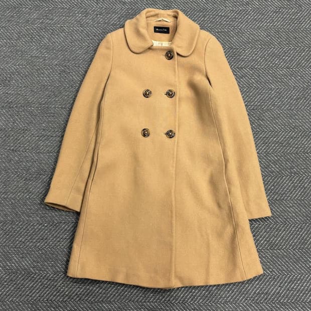 마시모두띠 더블 버튼 코트 V0527
