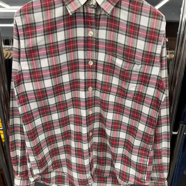 L.L.Bean 빈티지 여성 체크셔츠