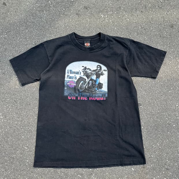 [할리데이비슨] •90s Vintage On The Road Tee