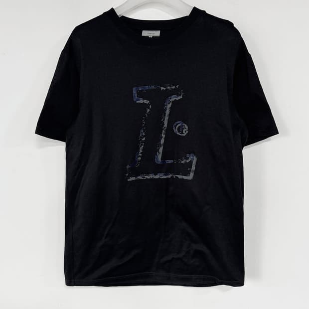 랑방 로고 프린트 반팔 티셔츠