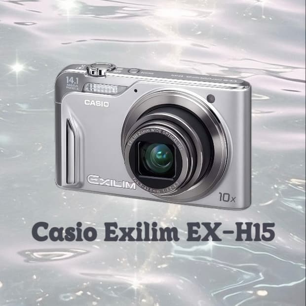 [*풀박⚡️/작례O] 카시오 엑슬림 EX-H15 빈티지 디지털 카메라