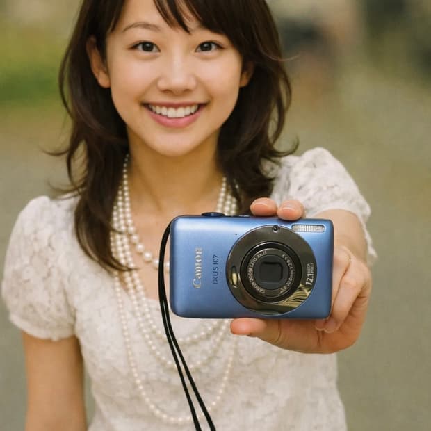 🌊💙📸 캐논 익서스 107 (Canon IXUS 107) 블루 컬러
