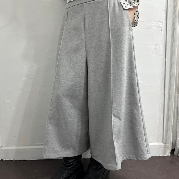 soft gray pants