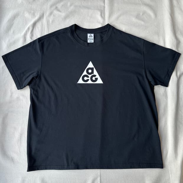 나이키 ACG 반팔 티셔츠 블랙 4XL