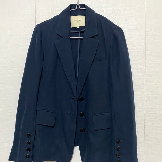 마쥬 린넨 소재 자켓