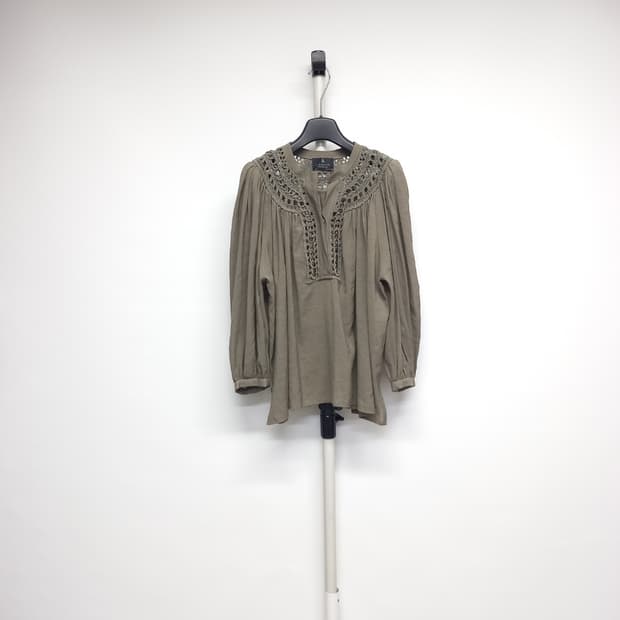 랑방 LANVIN 춘하추 8부9부 블라우스 82 44-77