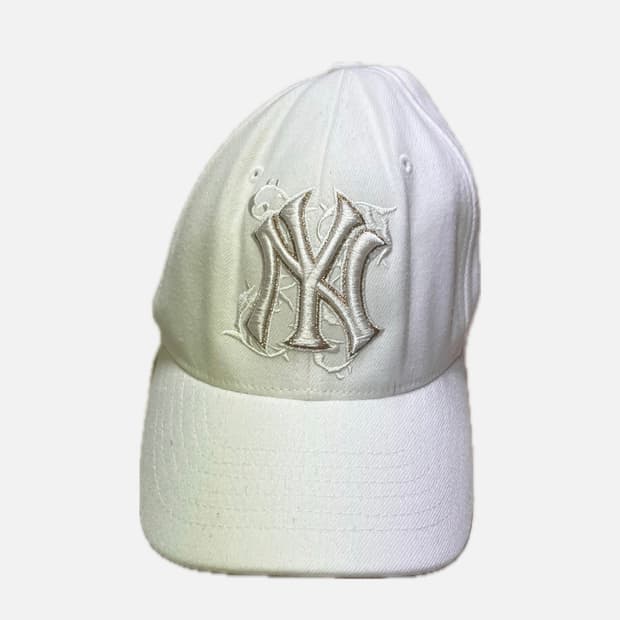 MLB white cap