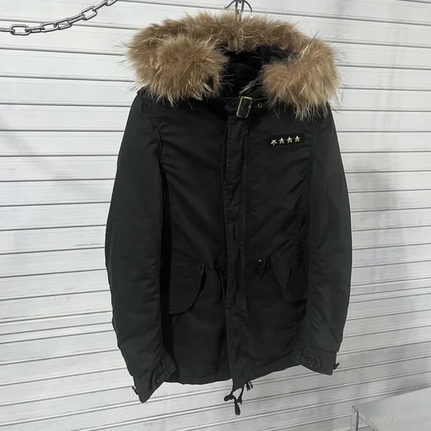 90s Hysteric Glamour military moz coat