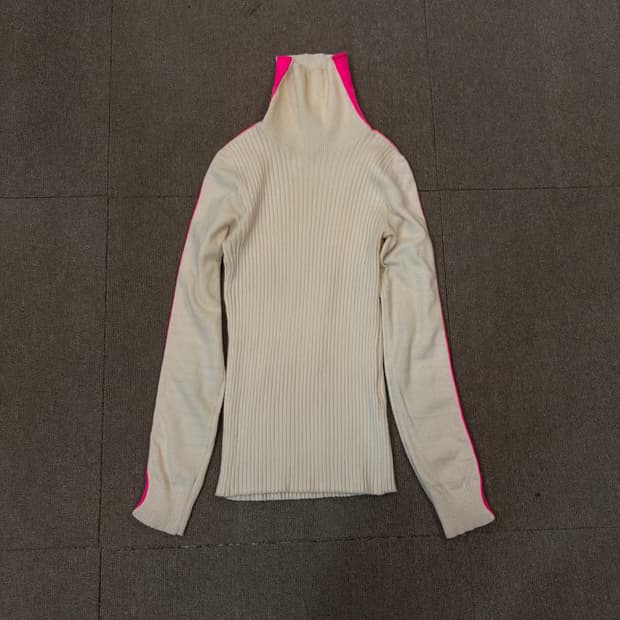 Anisya italy 터틀넥 골지 니트웨어 