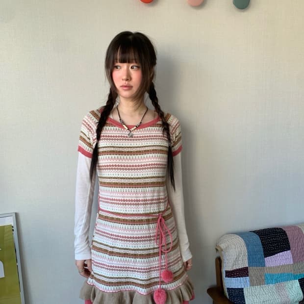 candy.. tta knit dress