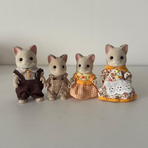 올드)단종) 실바니안 패밀리 크림캣 가족