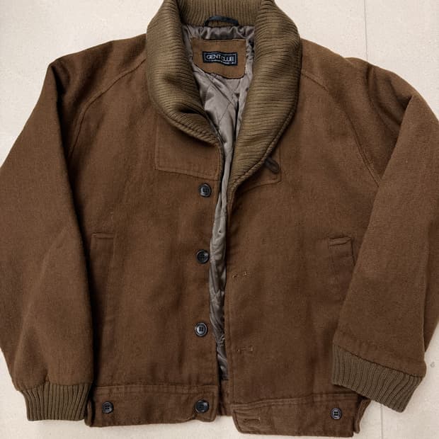 빈티지 울 자켓 