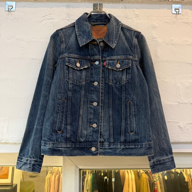 Levis 리바이스 데님 트러커 자켓 우먼 S