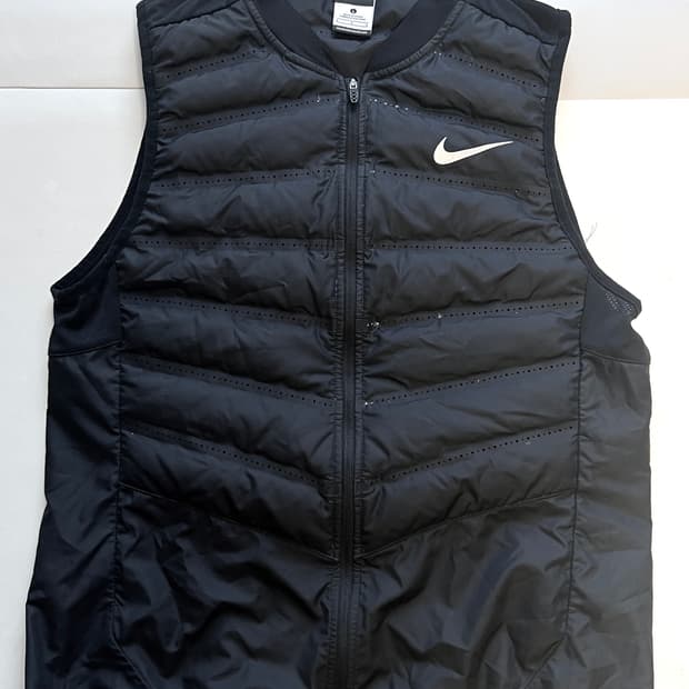 나이키 에어로 러닝패딩 조끼 구스다운