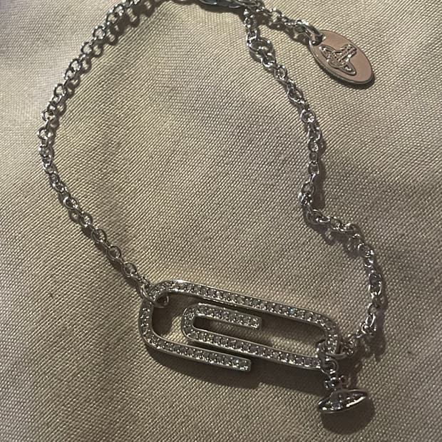 비비안웨스트우드 빈티지 클립 브레이슬릿