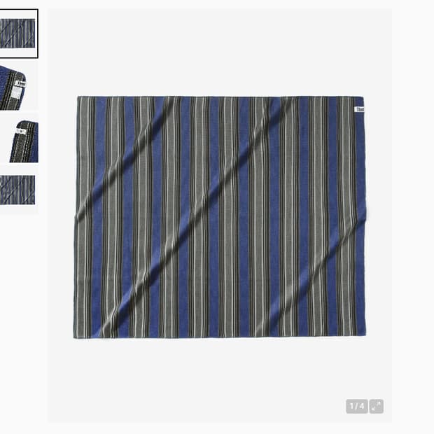 새제품) 디스이즈네버댓 러그 매트 담요 인테리어 네이비 175*140