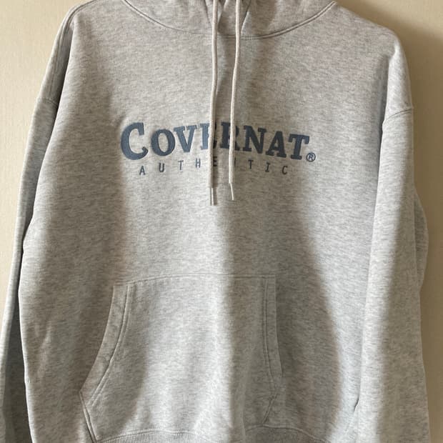 커버낫 후드티 S 회색