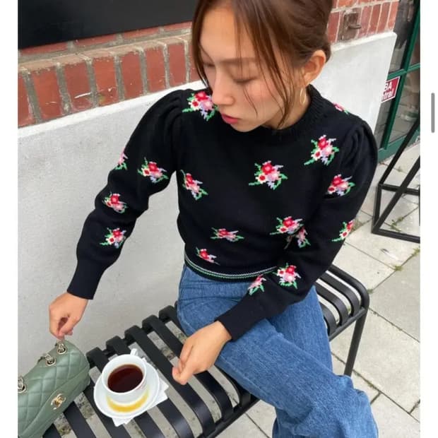 MEMO OFFICIAL 니트웨어  Bouquet