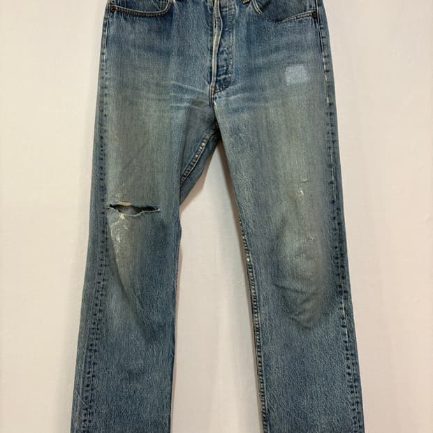 [32] 80's 리바이스 501 데님 팬츠