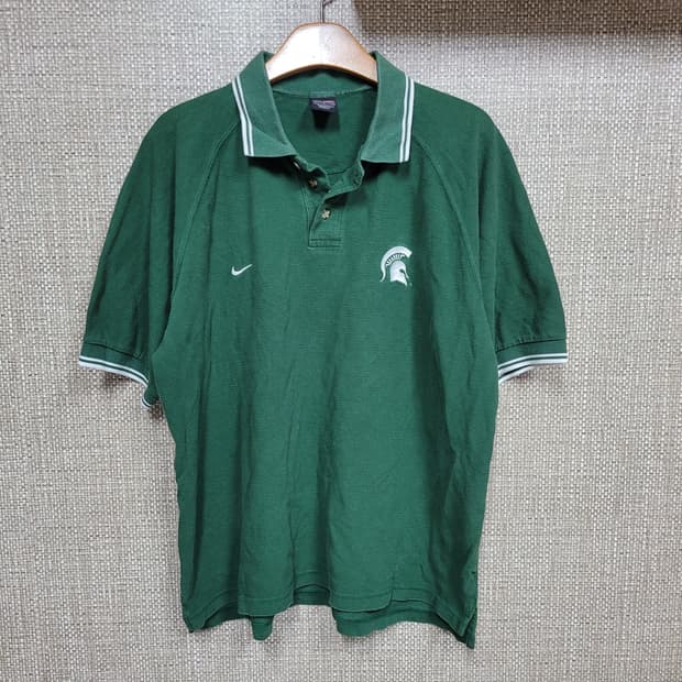 L 105~110사이즈 나이키 빈티지 반팔 카라티 올드스쿨 힙합