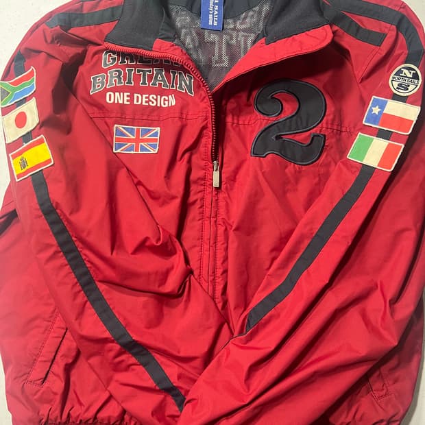 Polo flag design custom jaket 폴로 성조기 맛