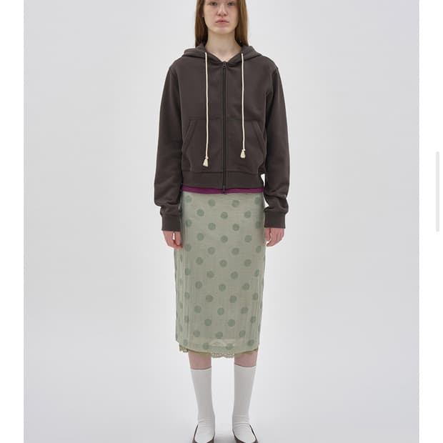 파르티멘토 우먼 도트 스커트