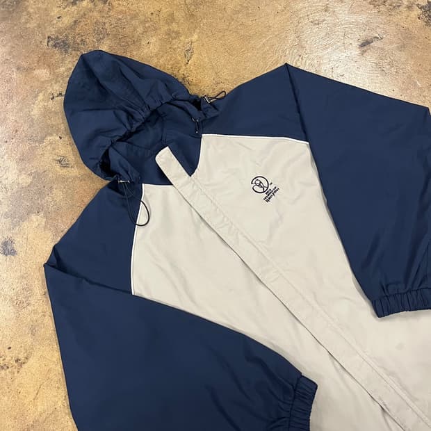 [정품/105] 2002 한일 월드컵 네이비 아이보리 바람막이 b10