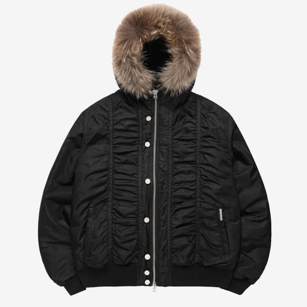 구해요)) 더바이닐하우스 퍼 후드 MA-1 자켓 M사이즈 구해요