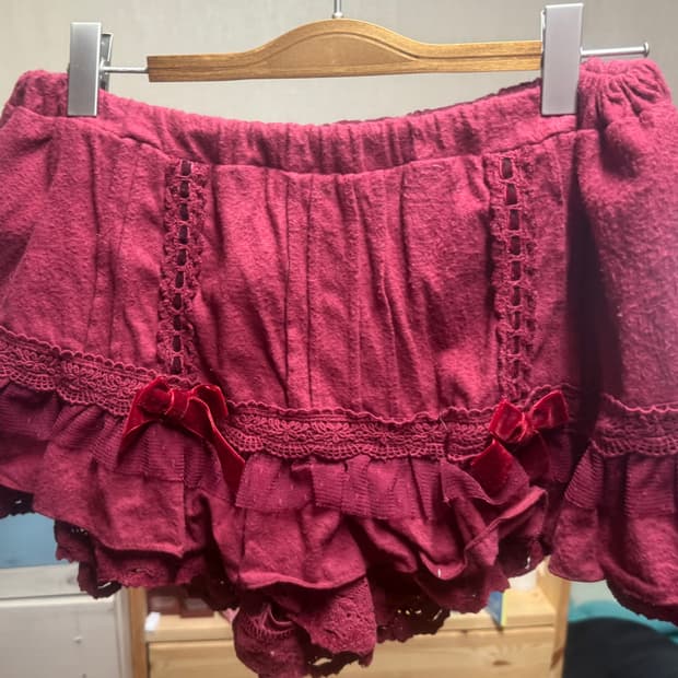 LIZ LISA 미니 에드 캉캉 스커트 