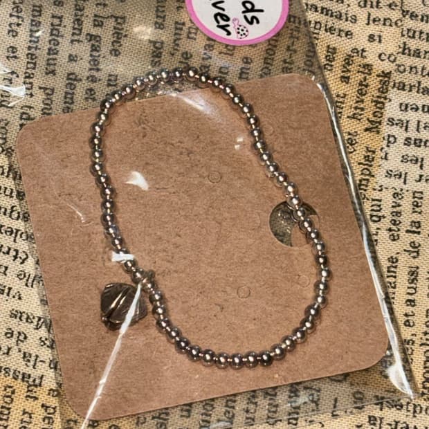 silver925 키즈 참 팔찌