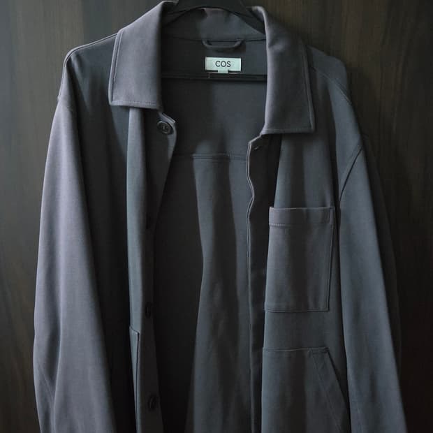 코스 미니멀 봄 자켓 그레이 XL