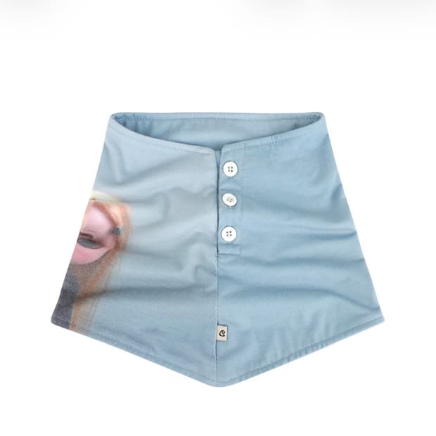코이세이오 X 브라이스돌 코튼 멀티 워머 애쉬 블루