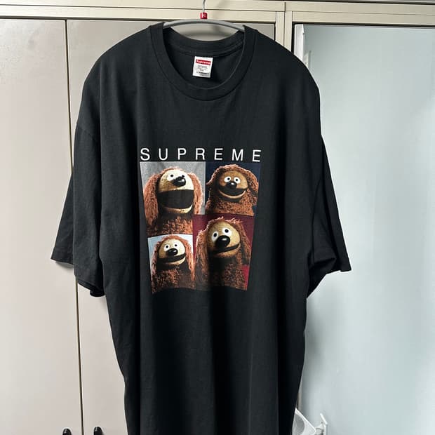 슈프림 롤프 티셔츠 블랙 - 24SS