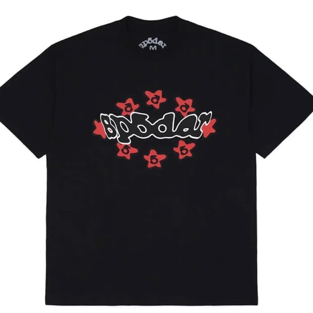 Sp5der red star 스파이더 티셔츠 M 새상품