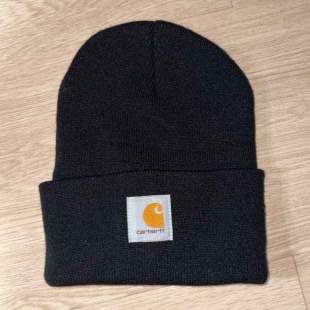 칼하트 니트 커프드 비니 블랙