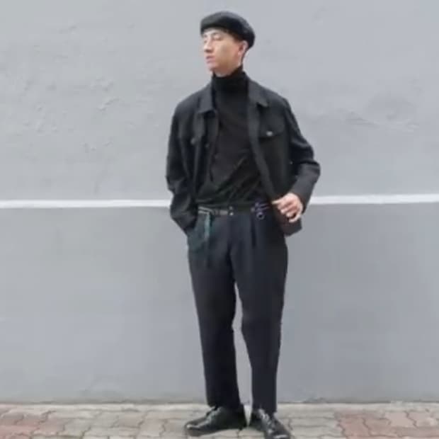 Kolor 벨티드 디테일 팬츠