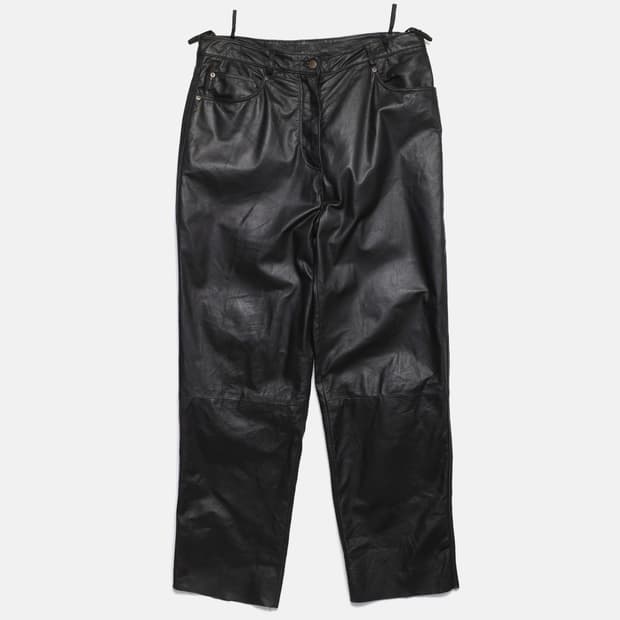 90s 유럽제 레더 팬츠