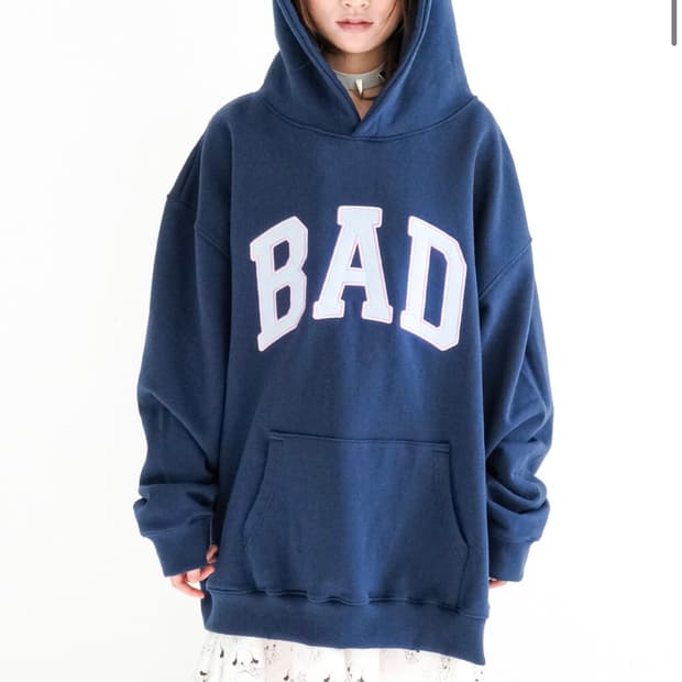 샵페어리 후드 네이비