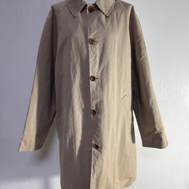빈티지 cp 컴퍼니 코튼 나일론 코트